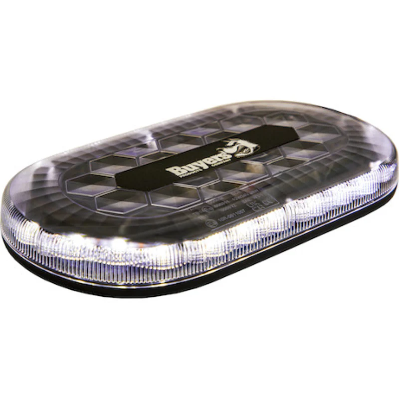 Buyers Products 13 Inch Oval Amber/Clear Modular Mini Light Bar Model 8891172 - Image 5