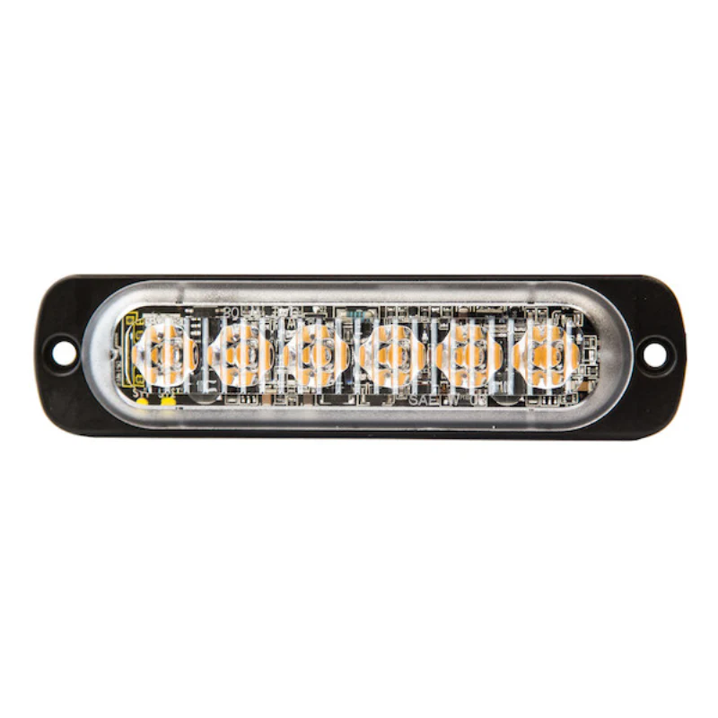 Buyers Products 4.5 Inch Thin Horizontal Rectangular LED Blue Strobe Light Series Model 8891904 - Image 2