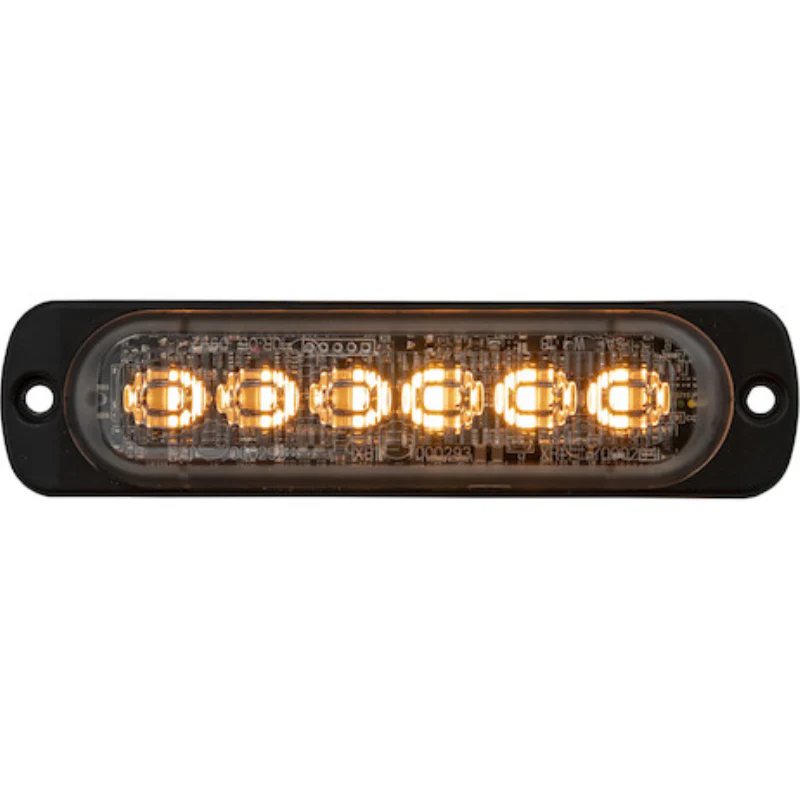 Buyers Products 4.5 Inch Dual Color Thin Wide Rectangular LED Amber/Green Strobe Light Model 8892109 - Image 2