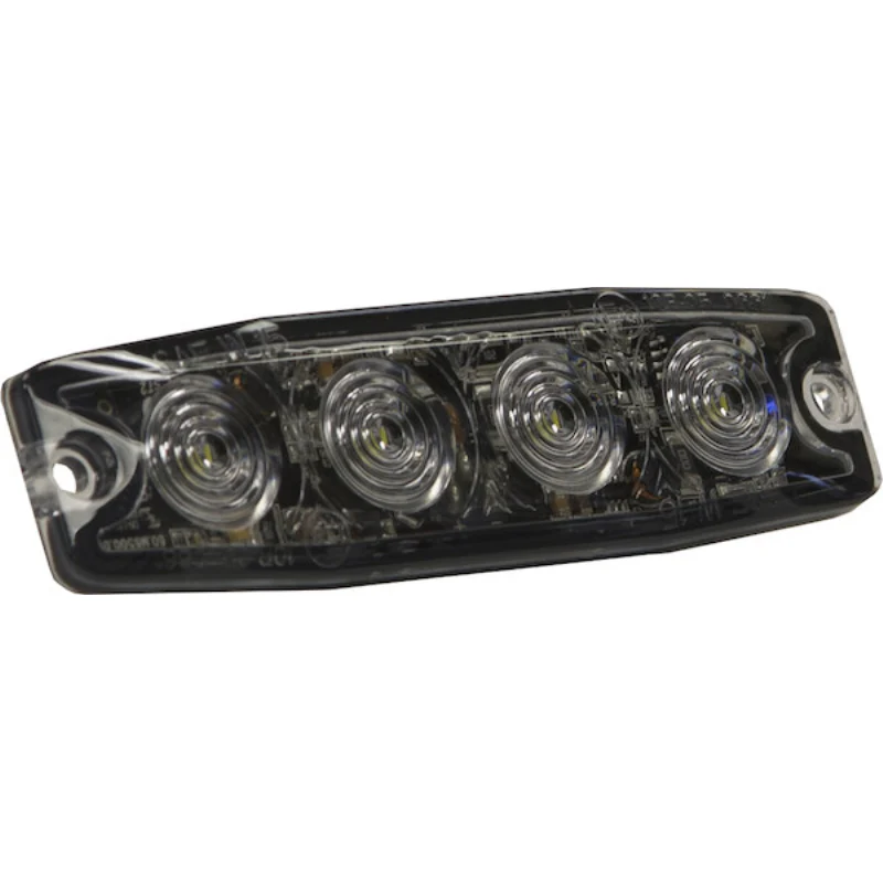 Buyers Products 4.5 Inch Ultra Thin Rectangular LED Clear Strobe Light Series Model 8892241 - Image 3