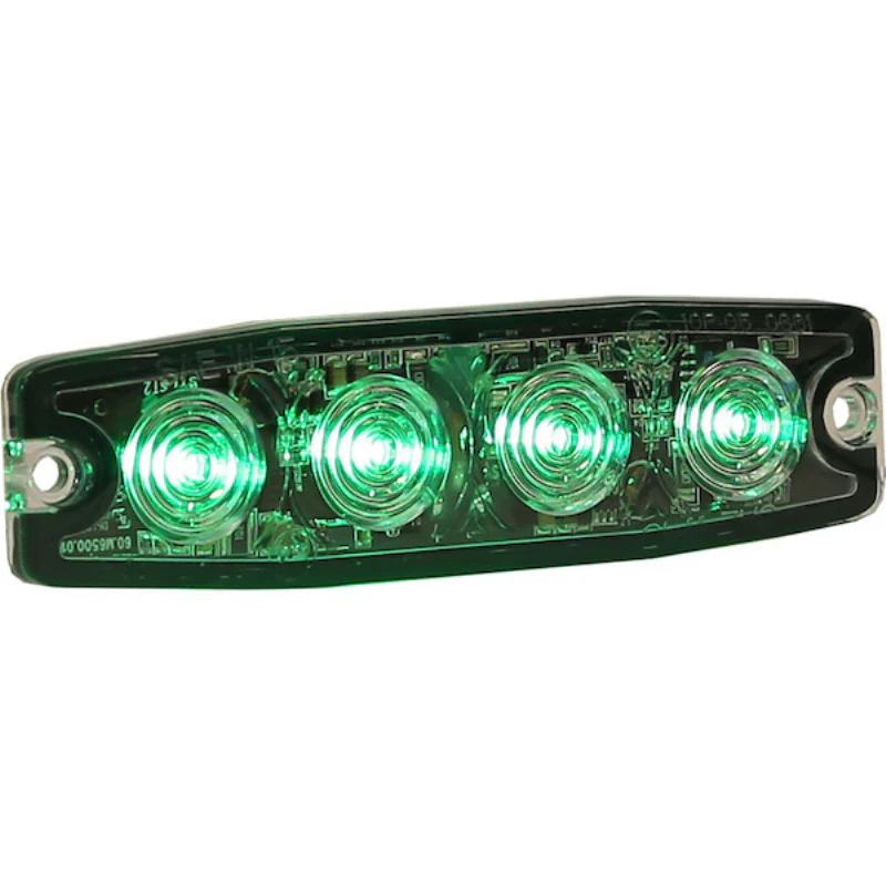 Buyers Products 4.5 Inch Ultra Thin Rectangular LED Green Strobe Light Series Model 8892249 - Image 3