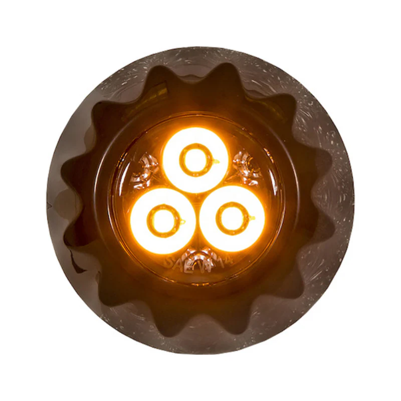 Buyers Products 1.5 Inch Surface/Recess Mount Round LED Amber Strobe Light Series Model 8892400 - Image 6