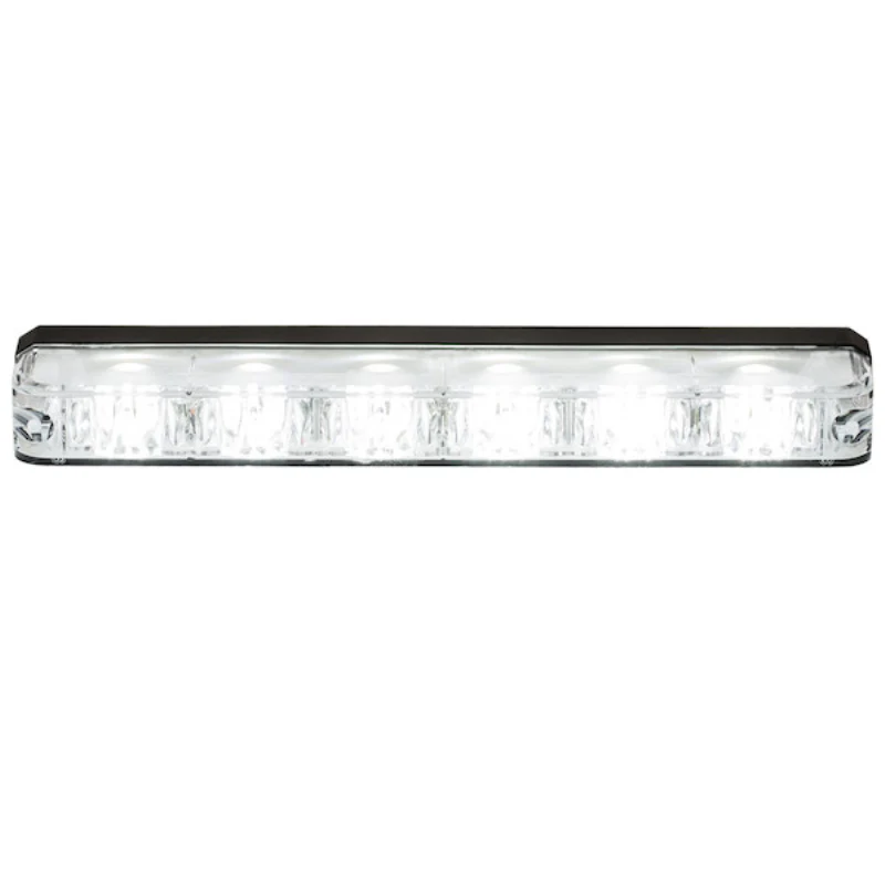 Buyers Products 5 Inch Ultra Bright Narrow Profile Rectangular LED Clear Strobe Light Series Model 8892801
