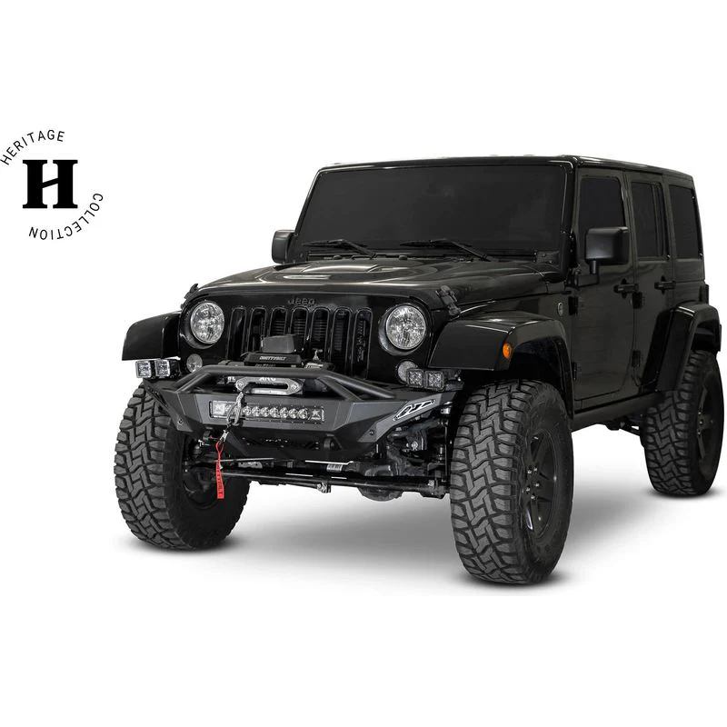 Addictive Desert Designs 07 - 18 Jeep Wrangler JK Stealth Fighter Front Bumper Model F951232080103 - Image 5