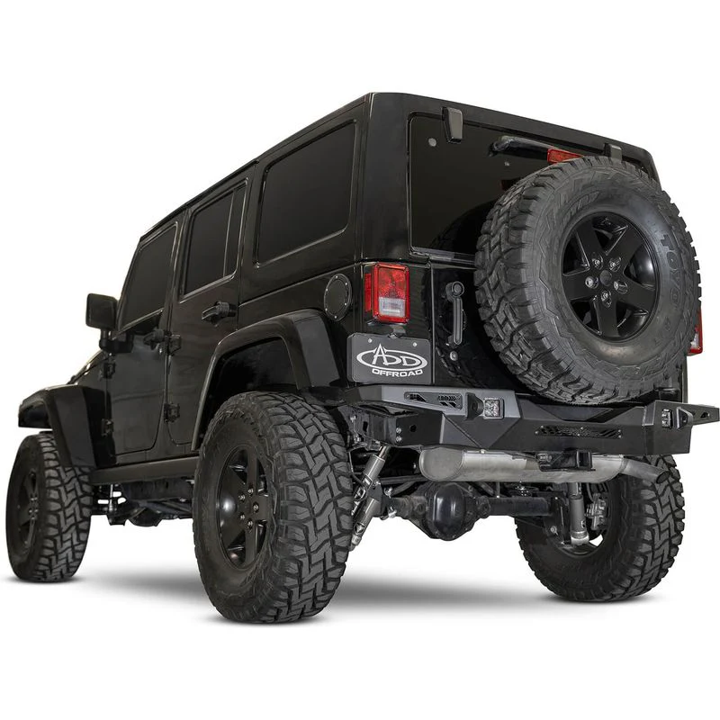Addictive Desert Designs 07 - 18 Jeep Wrangler JK Stealth Fighter Rear Bumper Model R951271280103 - Image 4