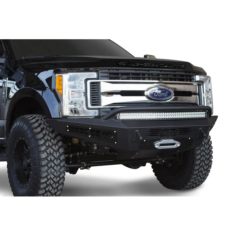 Addictive Desert Designs 17 - 19 Ford Super Duty HoneyBadger Front Bumper Model F167382840103 - Image 3