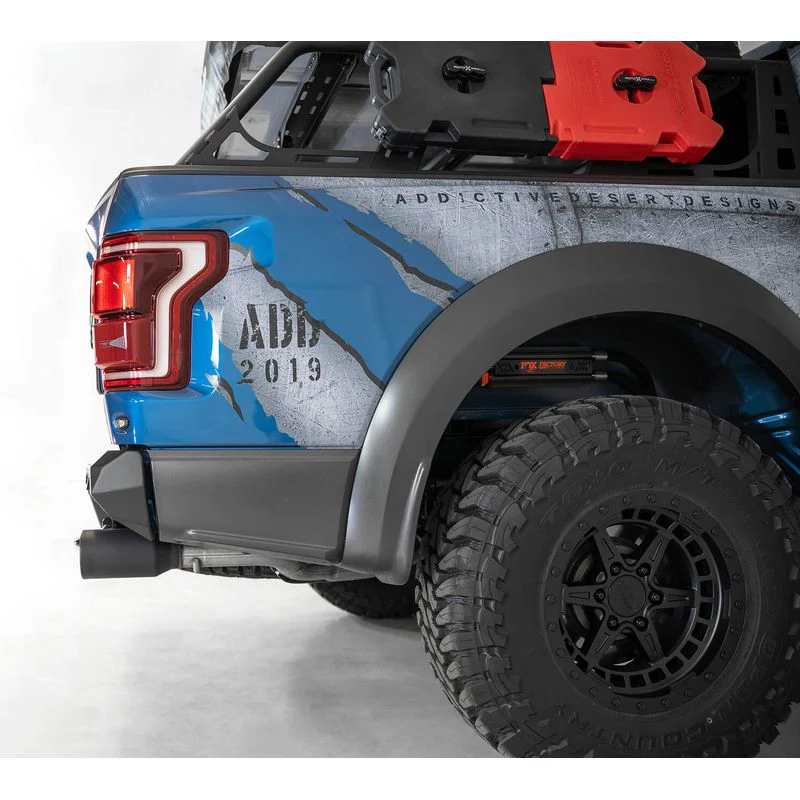 Addictive Desert Designs 17 - 20 Ford Raptor Bomber Rear Bumper Model R110011370103 - Image 5