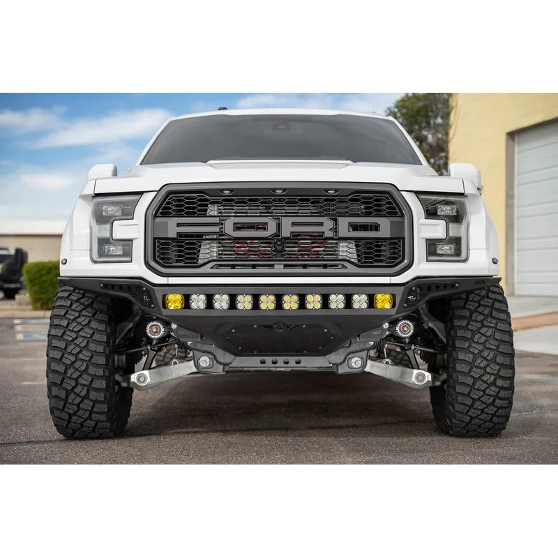 Addictive Desert Designs 17 - 20 Ford Raptor Rock Fighter Frame Cut Front Bumper Model F114922770103 - Image 6