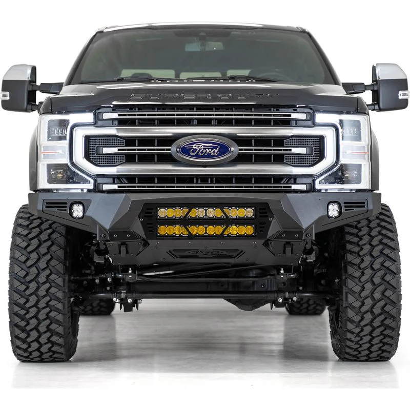Addictive Desert Designs 17 - 22 Ford Super Duty Bomber Front Bumper Model F160012140103 - Image 3