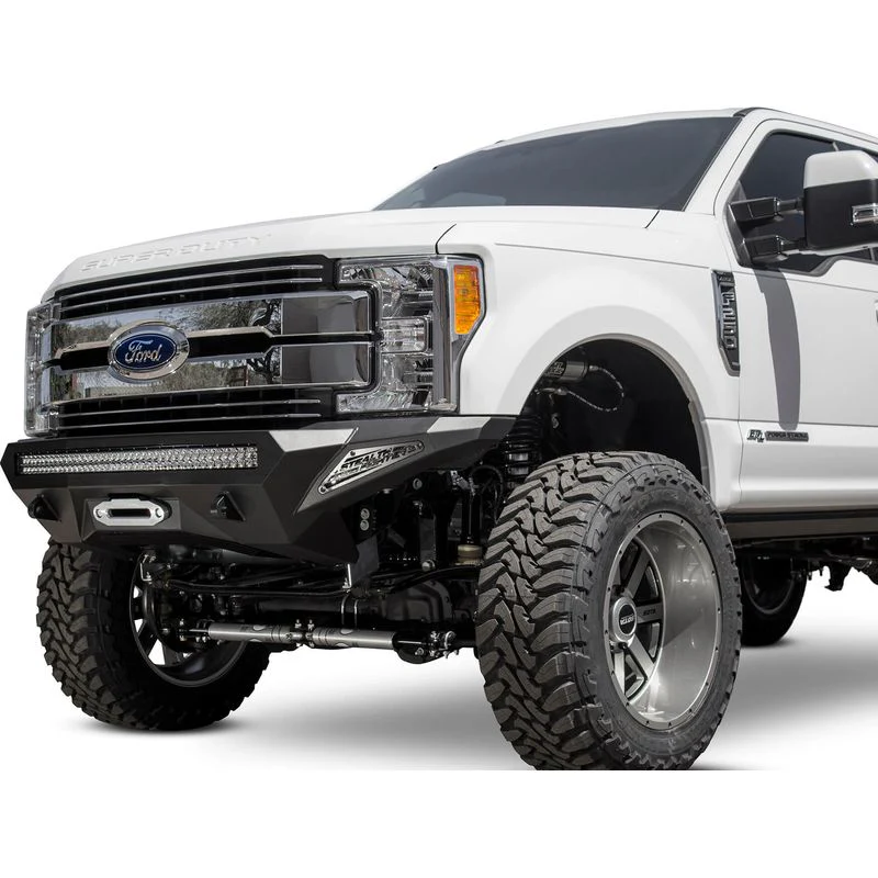 Addictive Desert Designs 17 - 22 Ford Super Duty Stealth Fighter Front Bumper Model F161202860103 - Image 4