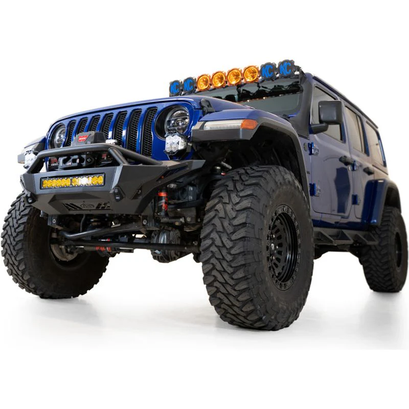 Addictive Desert Designs 18 - 23 Jeep JL/JT Stealth Fighter Front Bumper Model F960272110103 - Image 2
