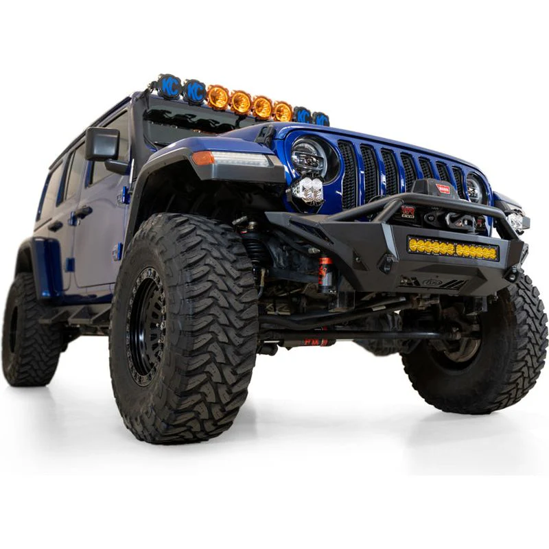 Addictive Desert Designs 18 - 23 Jeep JL/JT Stealth Fighter Front Bumper Model F960272110103 - Image 6