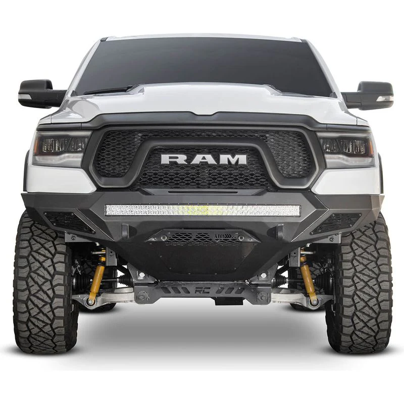 Addictive Desert Designs 19 - 23 RAM Rebel 1500 Stealth Fighter Front Bumper Model F611402770103 - Image 2