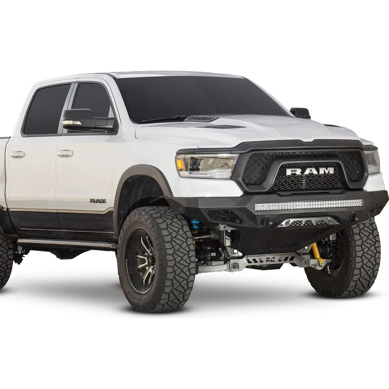 Addictive Desert Designs 19 - 23 RAM Rebel 1500 Stealth Fighter Front Bumper Model F611402770103 - Image 4