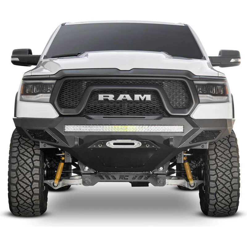 Addictive Desert Designs 19 - 23 RAM Rebel 1500 Stealth Fighter Front Bumper Model F611422770103 - Image 3