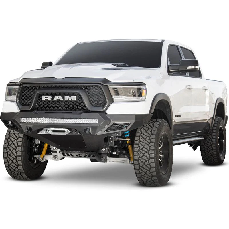 Addictive Desert Designs 19 - 23 RAM Rebel 1500 Stealth Fighter Front Bumper Model F611422770103 - Image 4