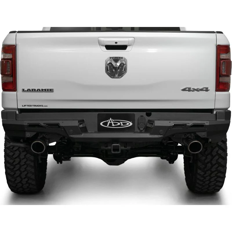 Addictive Desert Designs 19-24 RAM 1500 Black Label Rear Bumper Model R55020NA0103 - Image 7