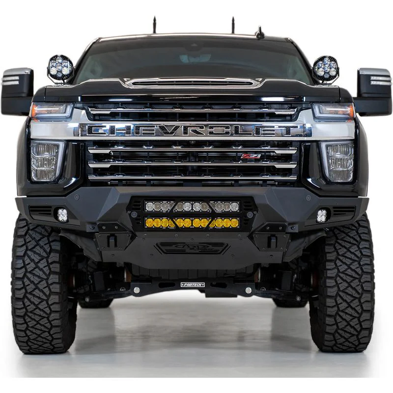 Addictive Desert Designs 20 - 23 Chevy 2500/3500 Bomber Front Bumper Model F270012140103 - Image 2