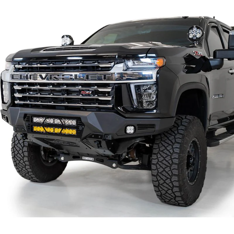 Addictive Desert Designs 20 - 23 Chevy 2500/3500 Bomber Front Bumper Model F270012140103 - Image 3