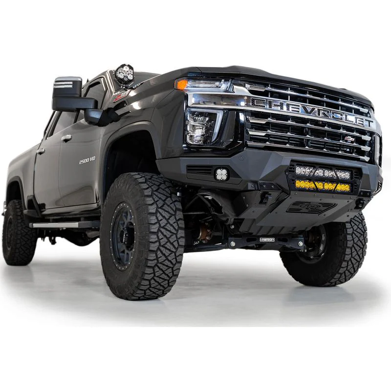 Addictive Desert Designs 20 - 23 Chevy 2500/3500 Bomber Front Bumper Model F270012140103 - Image 4