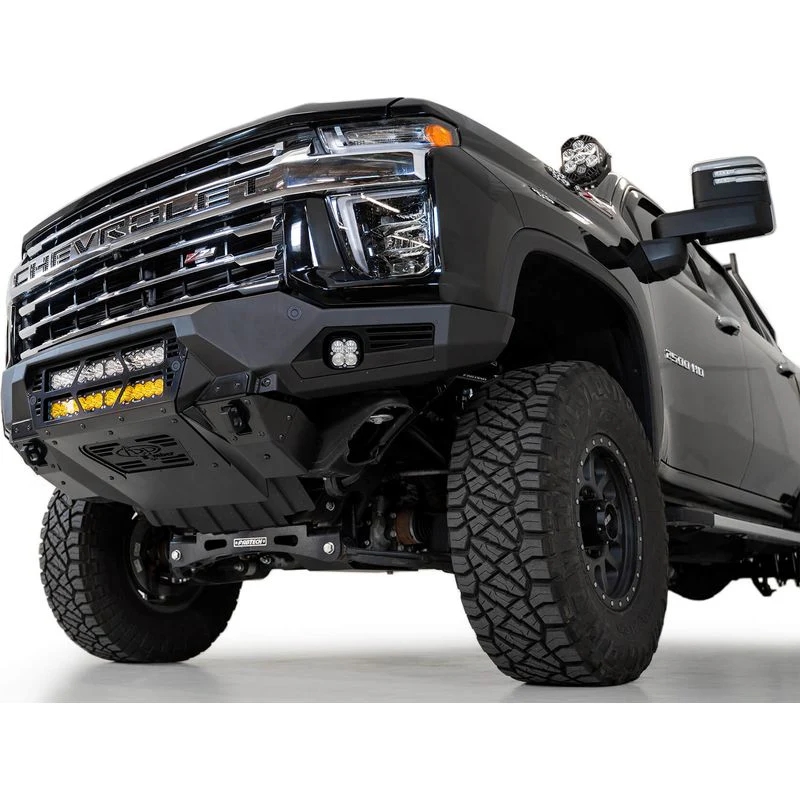Addictive Desert Designs 20 - 23 Chevy 2500/3500 Bomber Front Bumper Model F270012140103 - Image 6