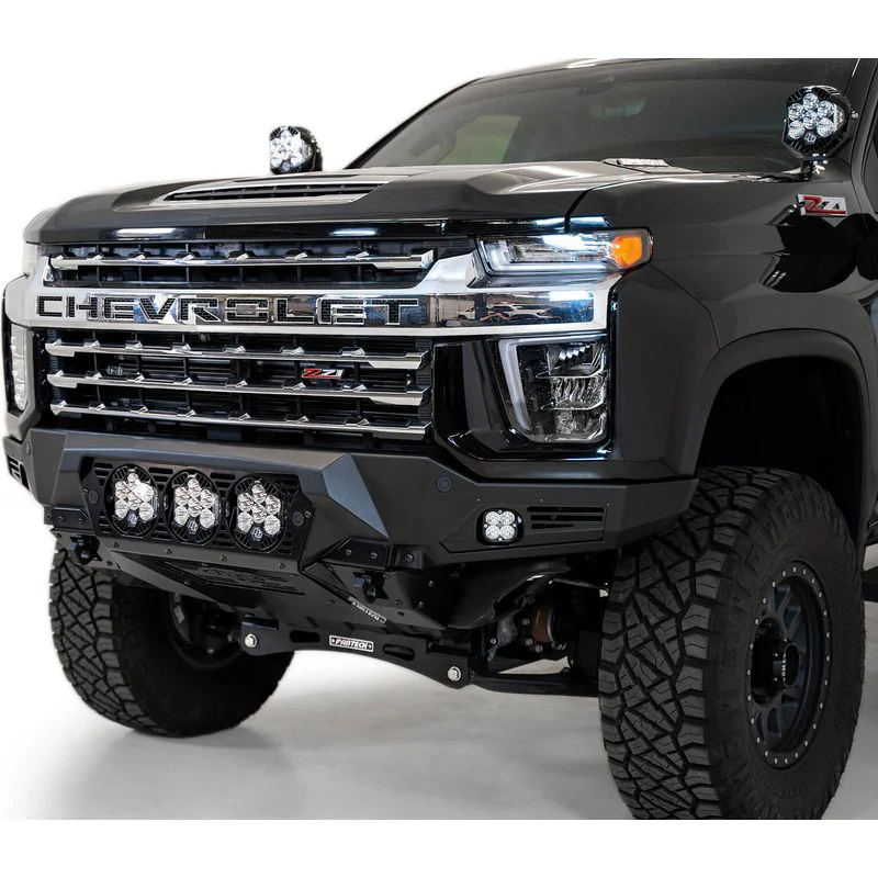 Addictive Desert Designs 20 - 23 Chevy 2500/3500 Bomber Front Bumper Model F270014100103 - Image 3
