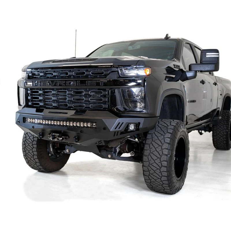 Addictive Desert Designs 20 - 23 Chevy Silverado 2500/3500 Stealth Fighter Front Bumper Model F271202890103 - Image 9