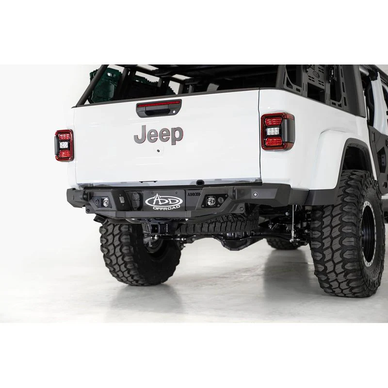 Addictive Desert Designs 20 - 23 Jeep Gladiator JT Stealth Fighter Rear Bumper Model R971241280103 - Image 6