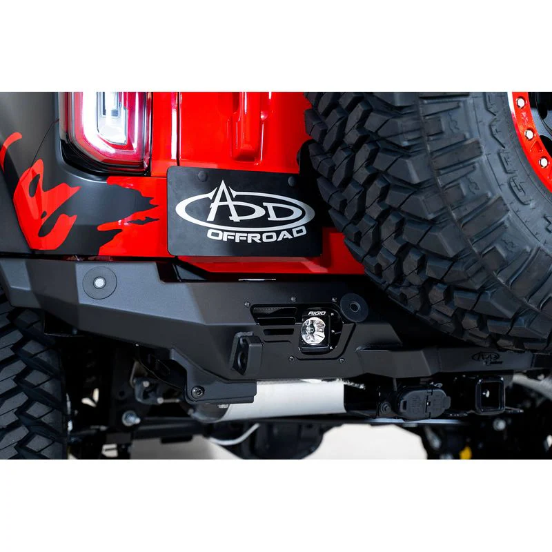Addictive Desert Designs 21 - 23 Ford Bronco Bomber Rear Bumper Model R230141090103 - Image 2