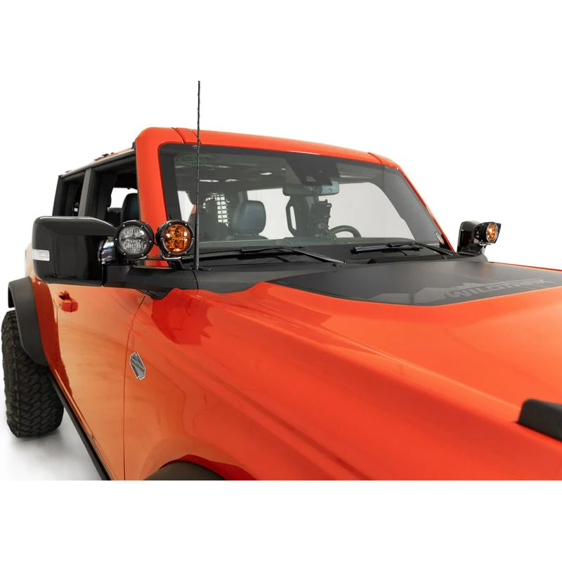 Addictive Desert Designs 21-23 Ford Bronco & Bronco Raptor Dual Ditch Light Mounts Model AC2301801NA - Image 10