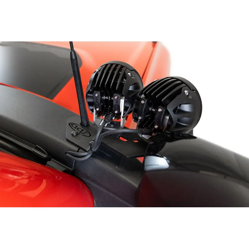 Addictive Desert Designs 21-23 Ford Bronco & Bronco Raptor Dual Ditch Light Mounts Model AC2301801NA - Image 9