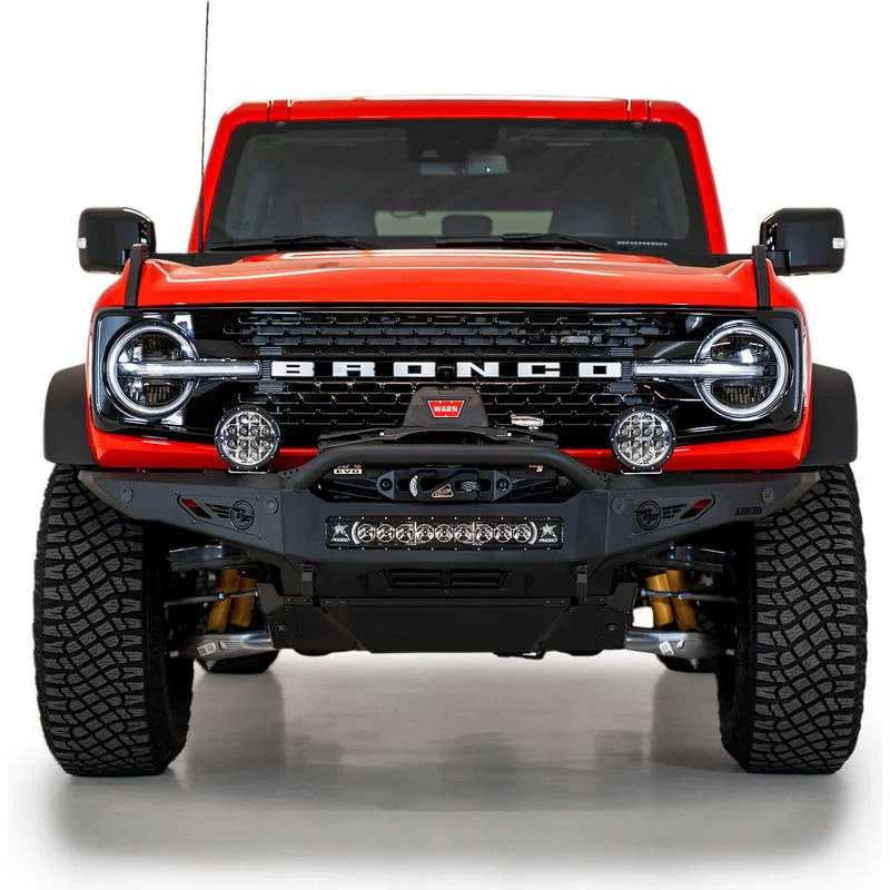 Addictive Desert Designs 21 - 23 Ford Bronco Rock Fighter Front Bumper Model F230181060103 - Image 13