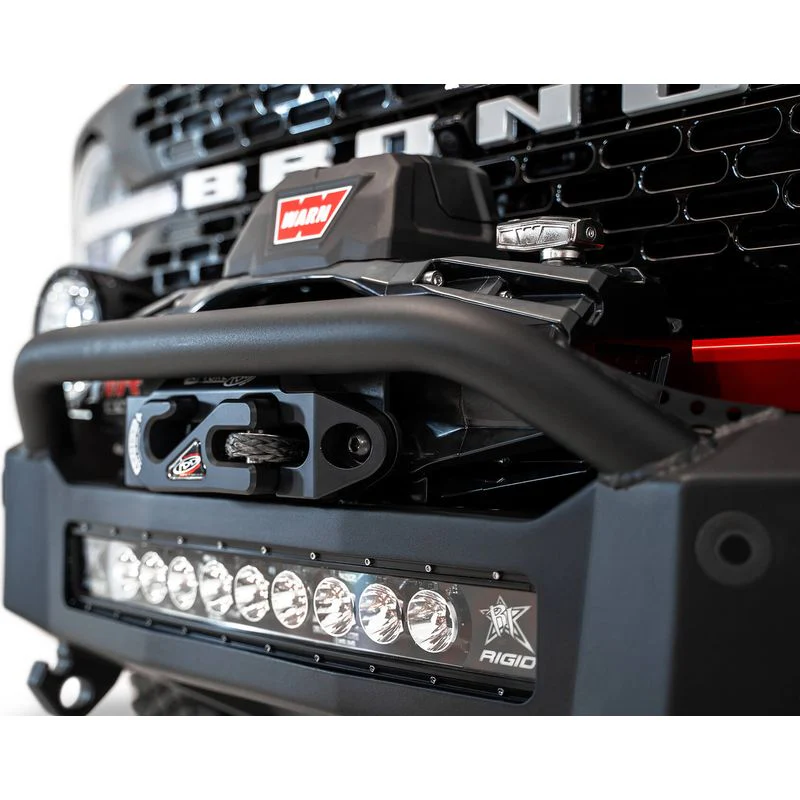 Addictive Desert Designs 21 - 23 Ford Bronco Rock Fighter Front Bumper Model F230181060103 - Image 6