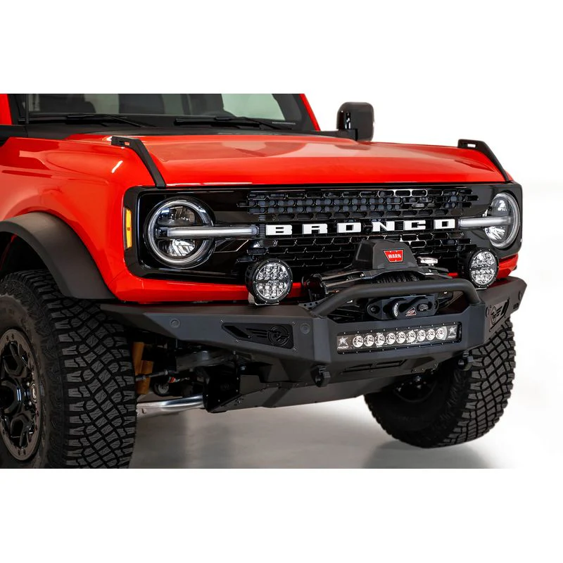 Addictive Desert Designs 21 - 23 Ford Bronco Rock Fighter Front Bumper Model F230181060103 - Image 7