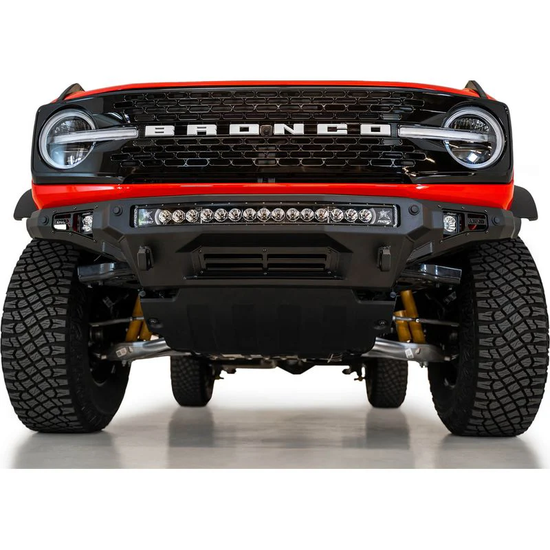 Addictive Desert Designs 21 - 23 Ford Bronco Stealth Fighter Front Bumper Model F230142210103 - Image 2