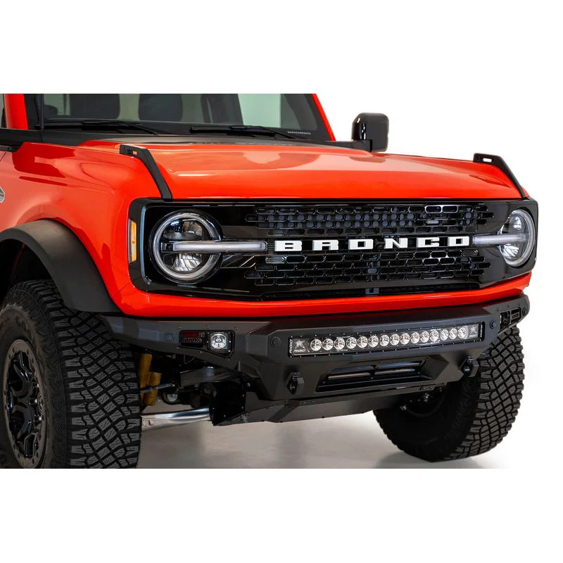 Addictive Desert Designs 21 - 23 Ford Bronco Stealth Fighter Front Bumper Model F230142210103 - Image 3