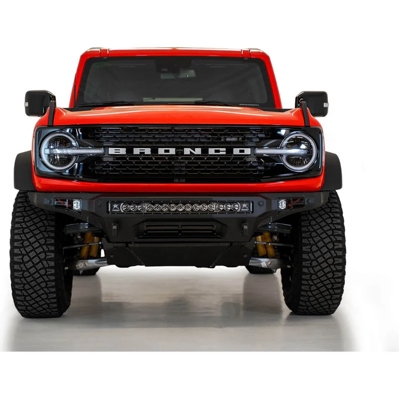 Addictive Desert Designs 21 - 23 Ford Bronco Stealth Fighter Front Bumper Model F230142210103 - Image 5