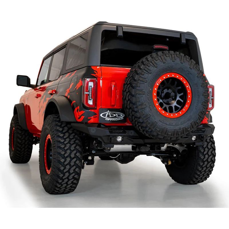 Addictive Desert Designs 21 - 23 Ford Bronco Stealth Fighter Rear Bumper Model R230081370103 - Image 10