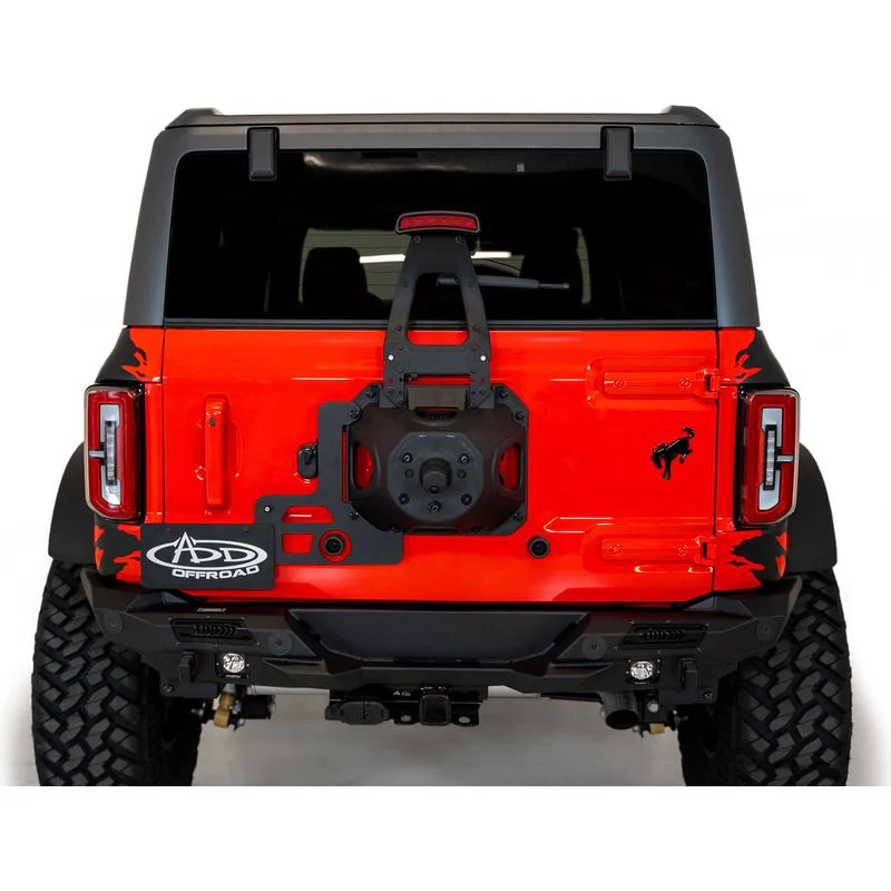 Addictive Desert Designs 21 - 23 Ford Bronco Stealth Fighter Rear Bumper Model R230081370103 - Image 5