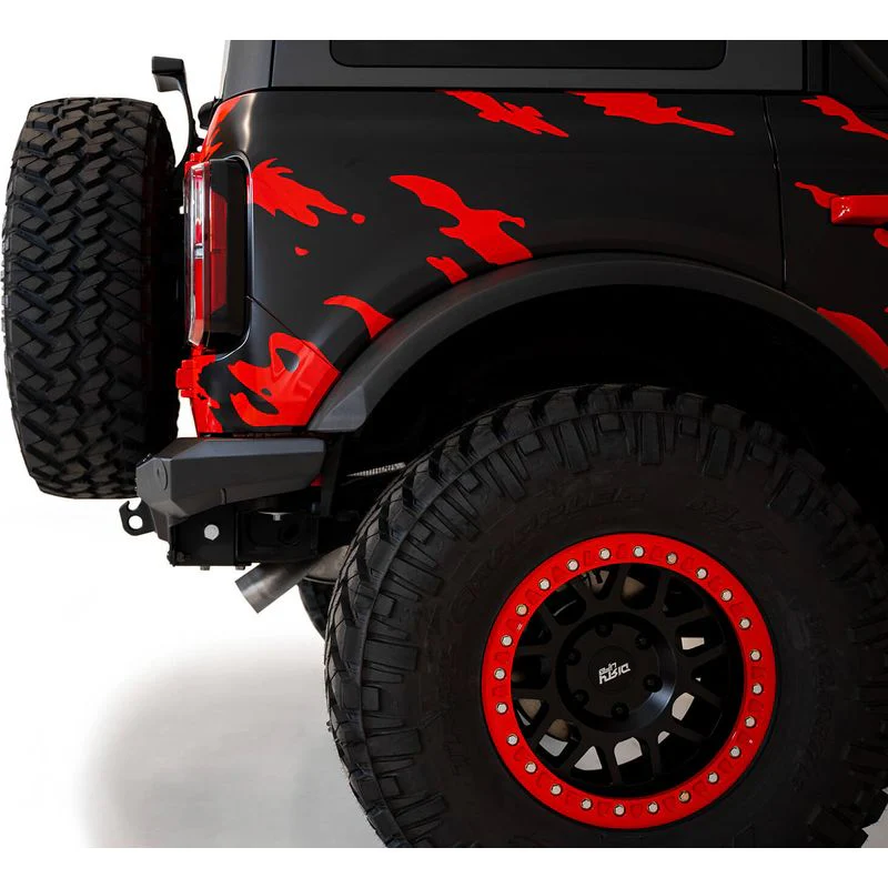 Addictive Desert Designs 21 - 23 Ford Bronco Stealth Fighter Rear Bumper Model R230081370103 - Image 6