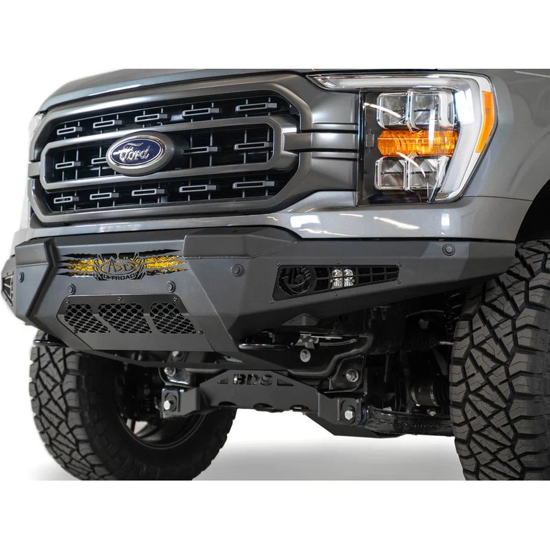 Addictive Desert Designs 21 - 23 Ford F-150 HoneyBadger Front Bumper Model F190111040103 - Image 2