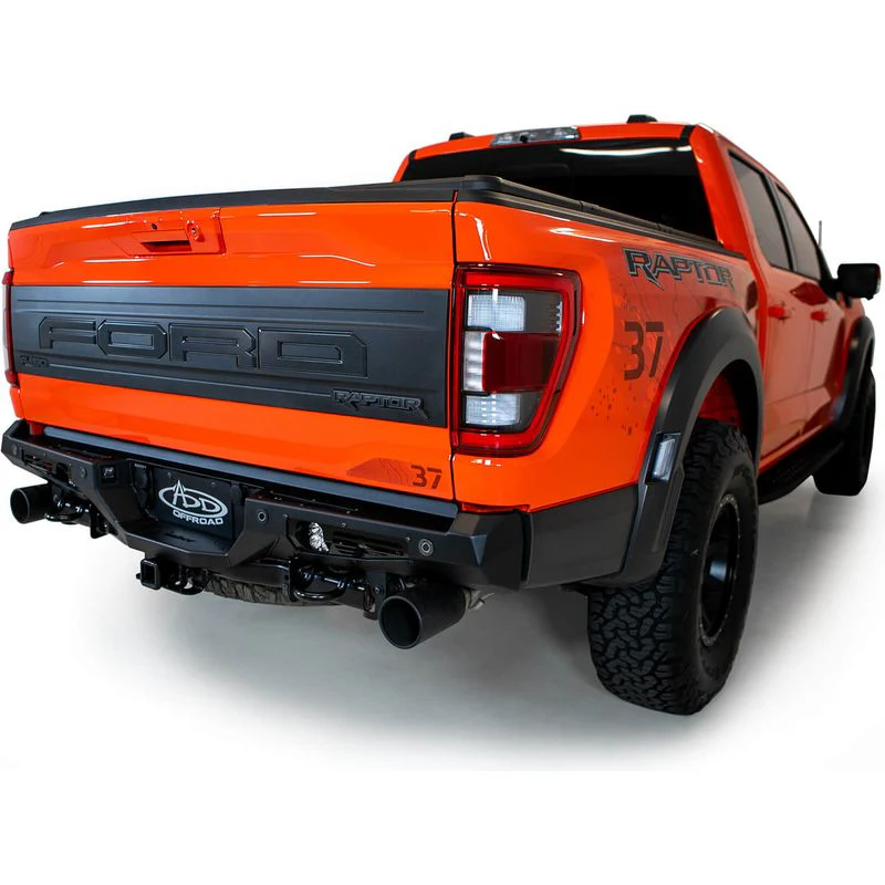 Addictive Desert Designs 21 - 23 Ford Raptor Bomber Rear Bumper Model R210141370103 - Image 3