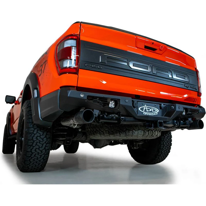 Addictive Desert Designs 21 - 23 Ford Raptor Bomber Rear Bumper Model R210141370103 - Image 4