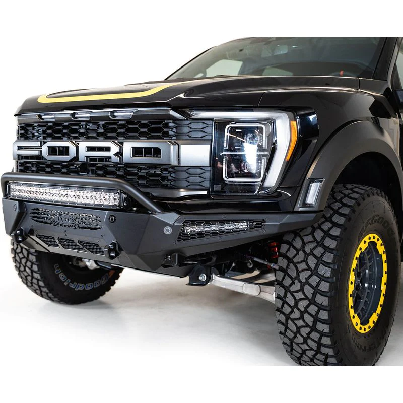 Addictive Desert Designs 21 - 23 Ford Raptor HoneyBadger Front Bumper Model F210221180103 - Image 7