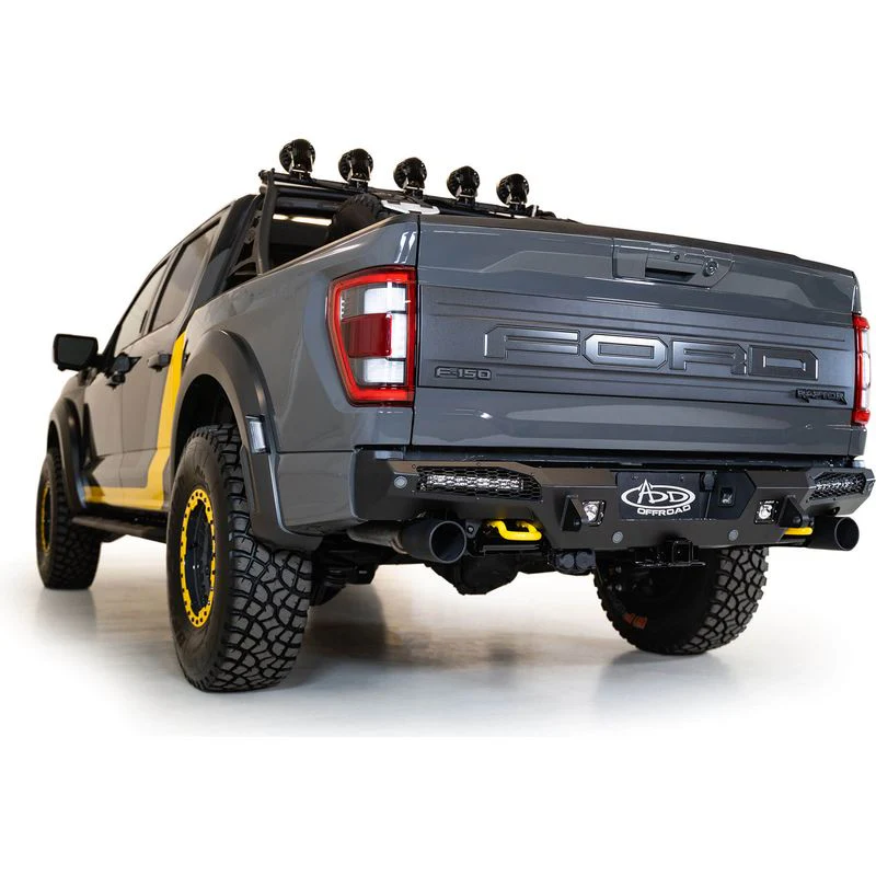 Addictive Desert Designs 21 - 23 Ford Raptor HoneyBadger Rear Bumper Model R210151430103 - Image 6