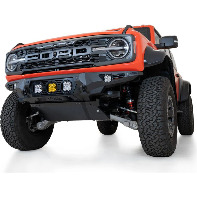 Addictive Desert Designs 22 - 23 Ford Bronco Raptor Bomber Front Bumper Model F2600141103 - Image 3