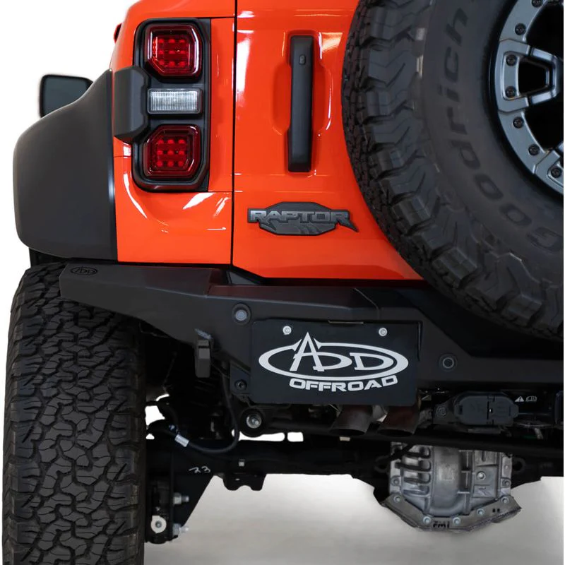 Addictive Desert Designs 22 - 23 Ford Bronco Raptor Rock Fighter Rear Bumper Model R26012NA0103 - Image 2