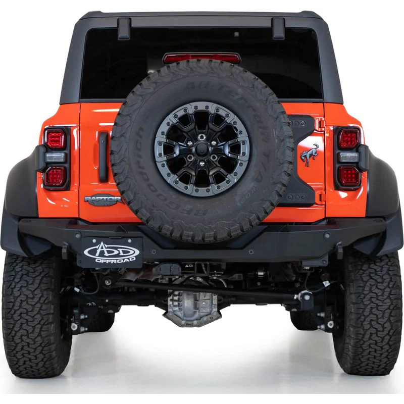 Addictive Desert Designs 22 - 23 Ford Bronco Raptor Rock Fighter Rear Bumper Model R26012NA0103 - Image 9