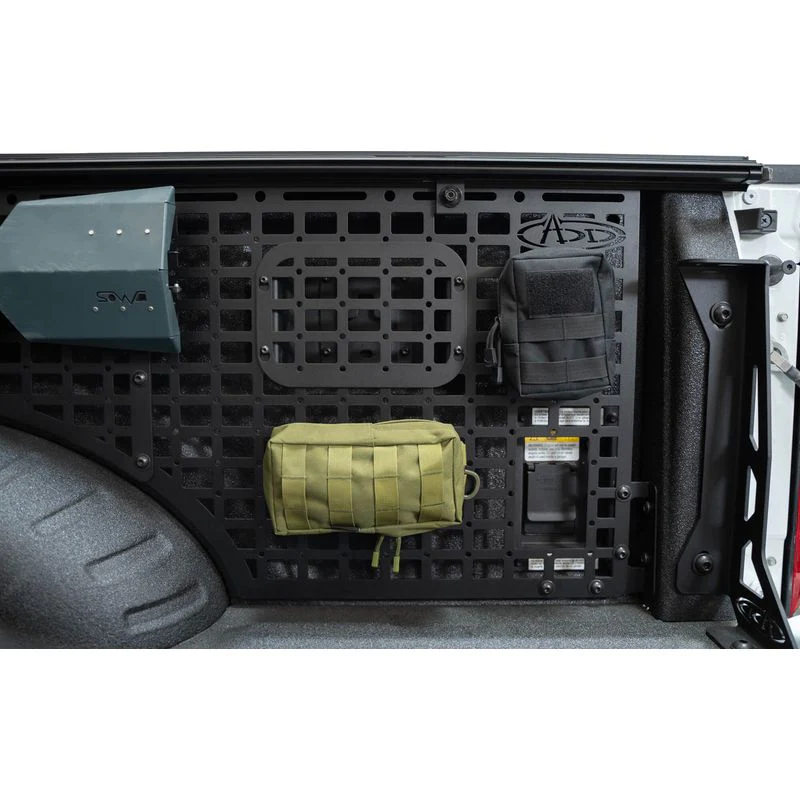 Addictive Desert Designs 23 Ford Super Duty Bed Side Molle Panels Passenger Full Kit Model AC8103301NA - Image 12