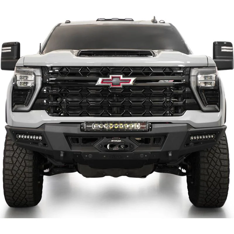 Addictive Desert Designs 24 Chevy Silverado 2500 Phantom Winch Front Bumper Model F820335070103 - Image 4